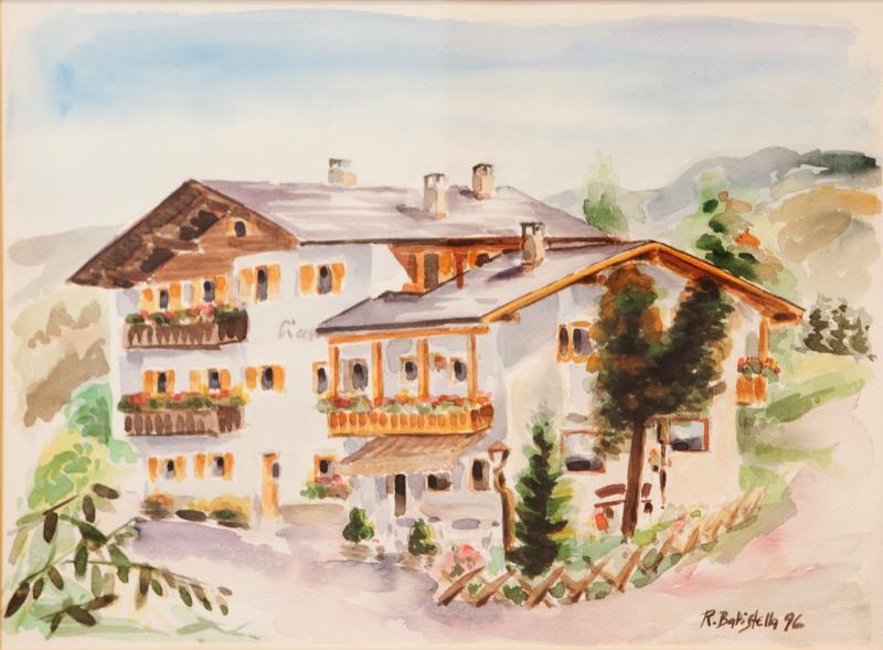 Pension Ciasa Olga La Villa  Extérieur photo